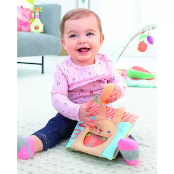 SKIP HOP Knížka edukační textilní na C kroužku, 0+