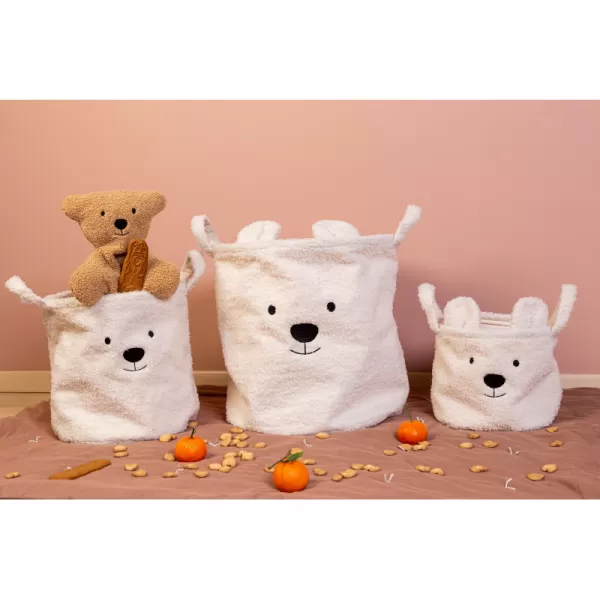 Childhome Koš na hračky Teddy 25x20x20 cm
