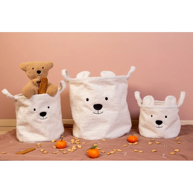 Childhome Koš na hračky Teddy 25x20x20 cm