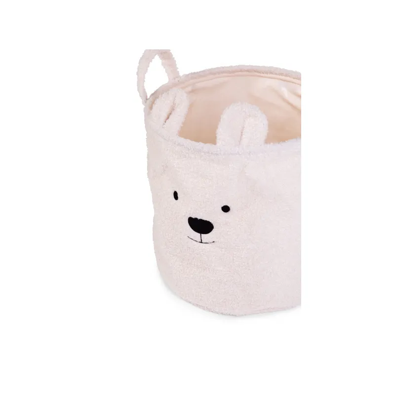 Childhome Koš na hračky Teddy 30x30x30 cm