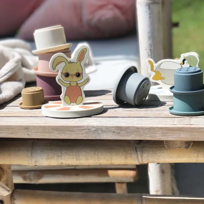 PETÚ PETÚ Venla Pěnové hračky do vody Color mix
