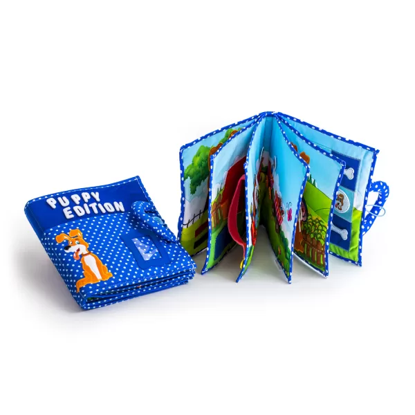 PIQIPI Interaktivní dětská knížka Quiet Book