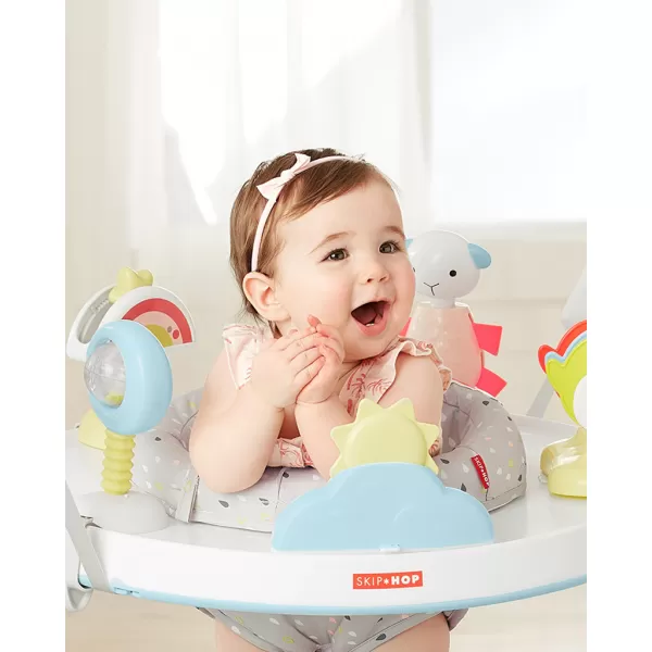 SKIP HOP Skákadlo/Aktivní centrum 2v1 Silver Lining Cloud™ 4m+