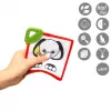 BABYONO Knížka edukační zvířátka s kousátkami
