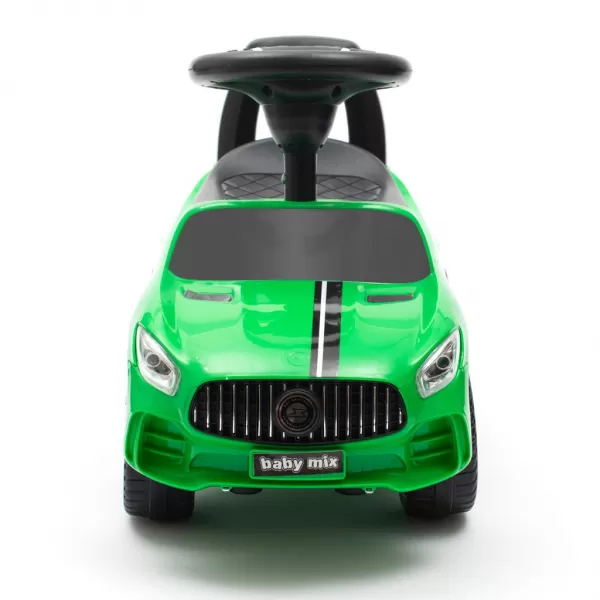 Baby Mix Dětské odrážedlo se zvukem RACER zelené