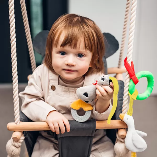 BABYONO Hrazdička na kočárek On the farm 0m+