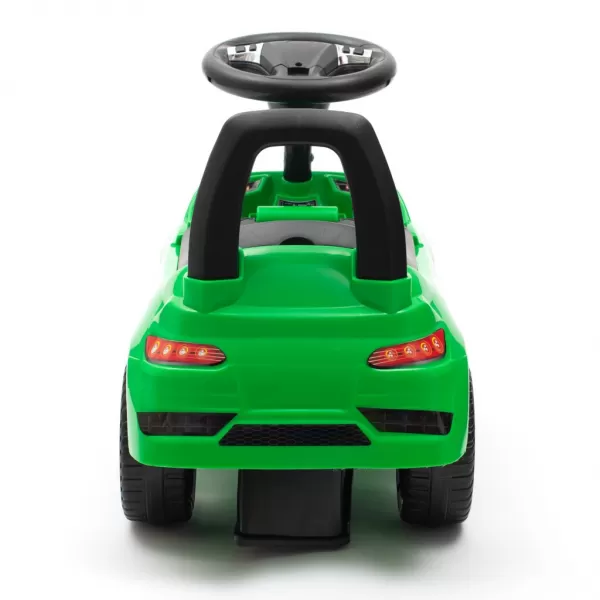 Baby Mix Dětské odrážedlo se zvukem RACER zelené