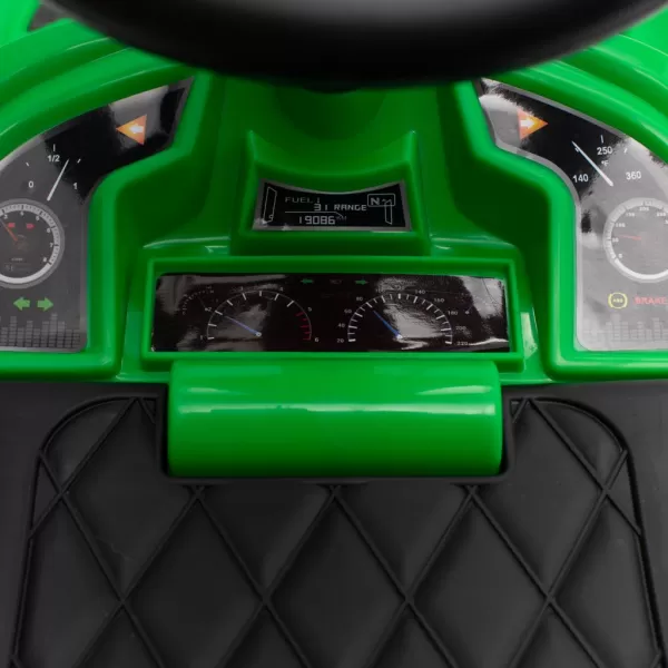 Baby Mix Dětské odrážedlo se zvukem RACER zelené