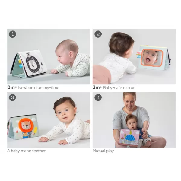 Taf Toys Knížka pro hru na bříšku Savana