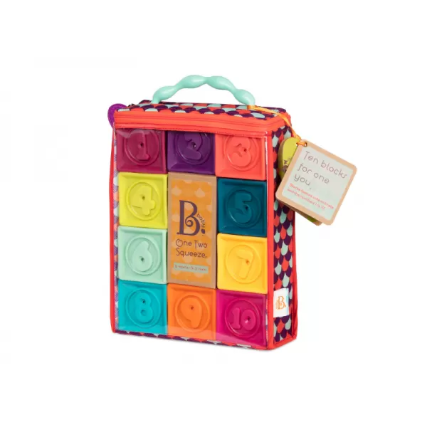 B.toys Kostky One Two Squeeze