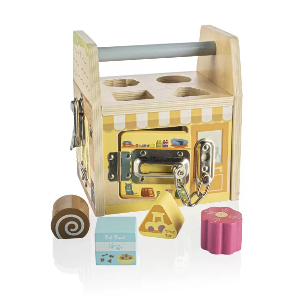 Zopa Dřevěná montessori kostka