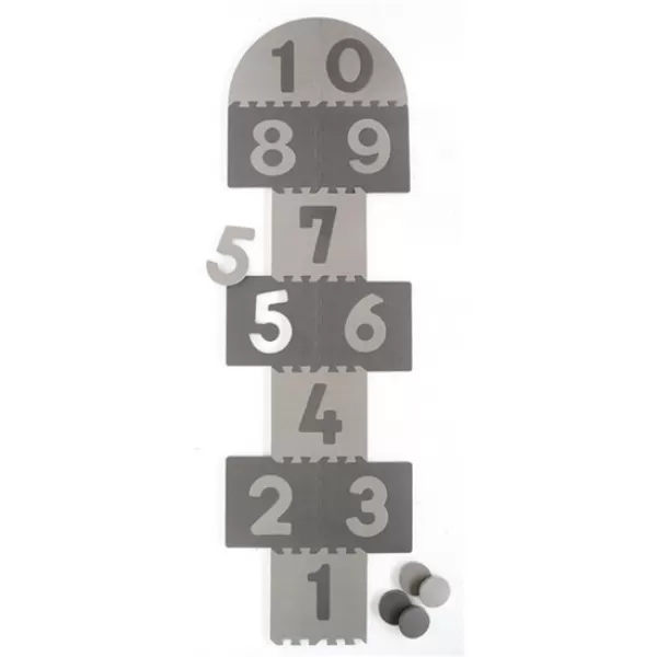 Baby Dan Skákací panák - podložka puzzle 90x90 cm