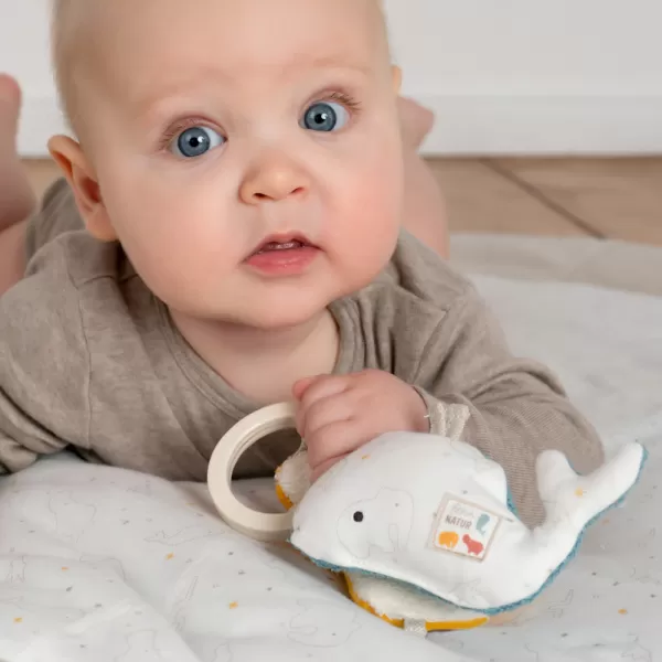 Baby Fehn Hračka malá hroch & velryba, FehnNatur