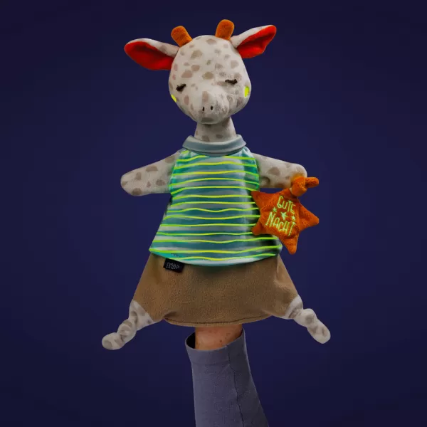 Baby Fehn Maňásek žirafa, GoodNight