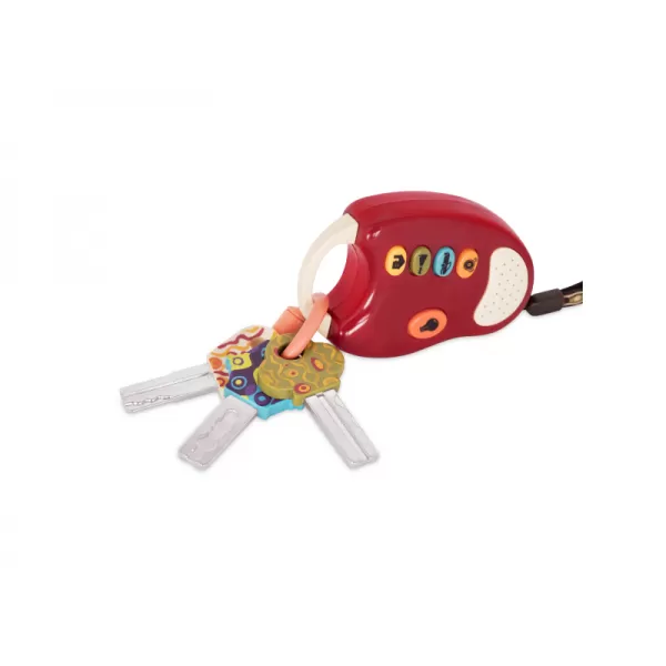 B.toys Klíčky k autu FunKeys červené