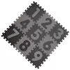 Baby Dan hrací podložka puzzle s čísly 90x90 cm