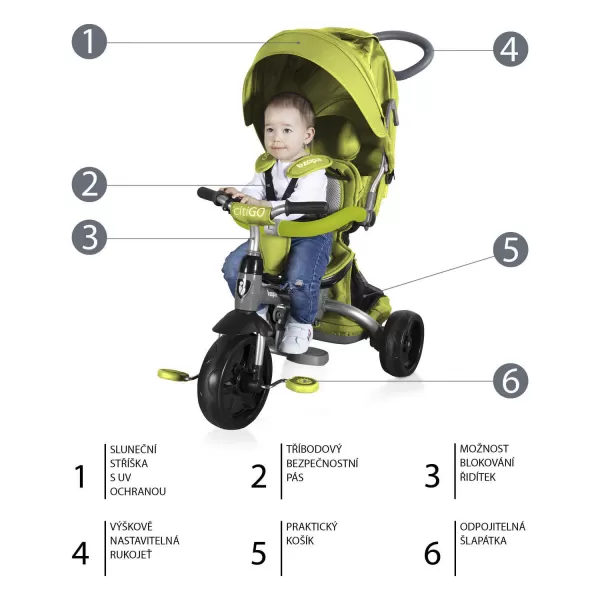 Zopa Tříkolka citiGO