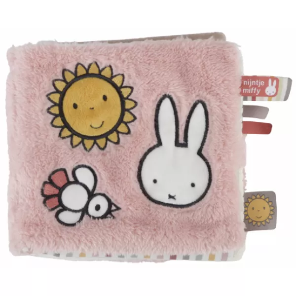 Little Dutch Textilní knížka s aktivitami králíček Miffy Fluffy