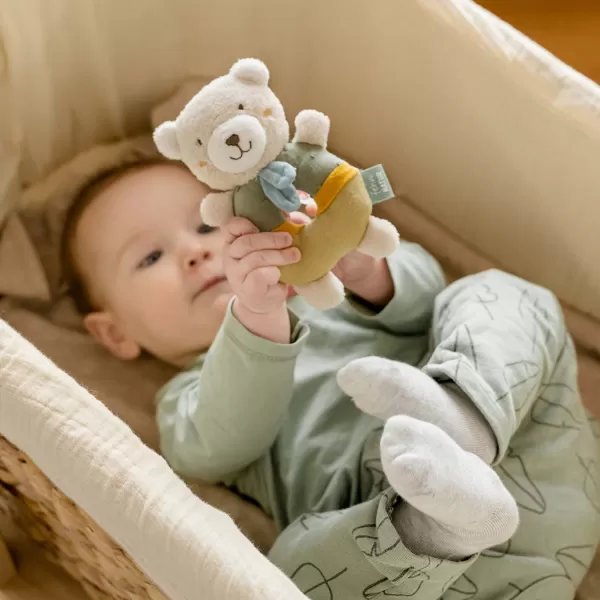 Baby Fehn Měkký kroužek medvěd, FehnNatur 3.0
