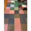 Baby Dan hrací podložka puzzle s čísly 90x90 cm