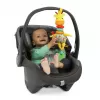 BRIGHT STARTS Hračka s melodií na C kroužku Pull, Play & Boogie™ žirafa 0m+