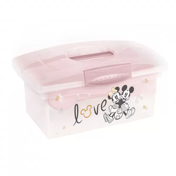 KEEEPER Cestovní box s přihrádkou na hračky, léky, kosmetiku "Minnie"