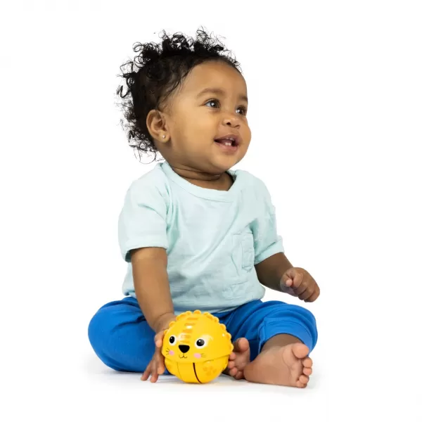 BRIGHT STARTS Hračka kulička tiger a slon 6m+