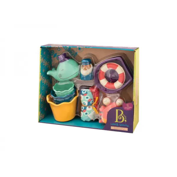 B.toys Sada hraček do koupele Wee B. Splashy