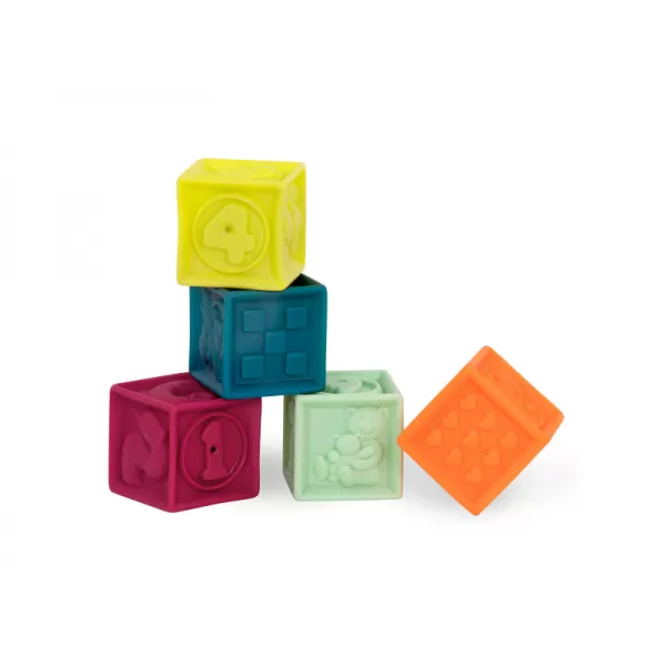 B.toys Kostky One Two Squeeze