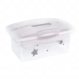 KEEEPER Cestovní box s přihrádkou na hračky, léky, kosmetiku "Stars"