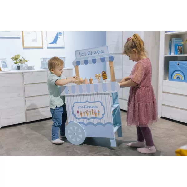 Zopa Dřevěné zmrzlinářství set