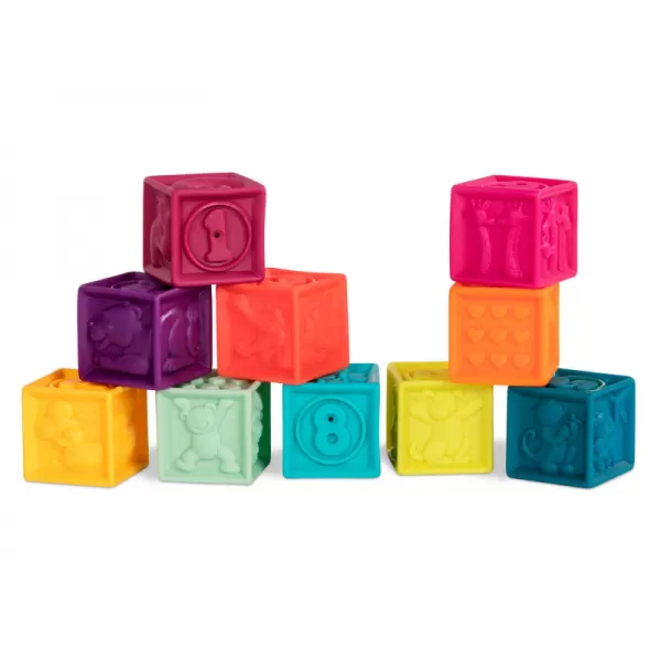 B.toys Kostky One Two Squeeze