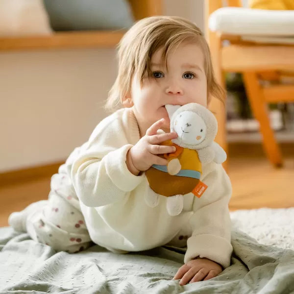 Baby Fehn Měkký kroužek ovečka, FehnNatur 3.0