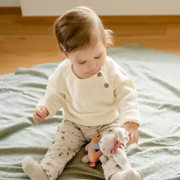 Baby Fehn Měkký kroužek králík, FehnNatur 3.0