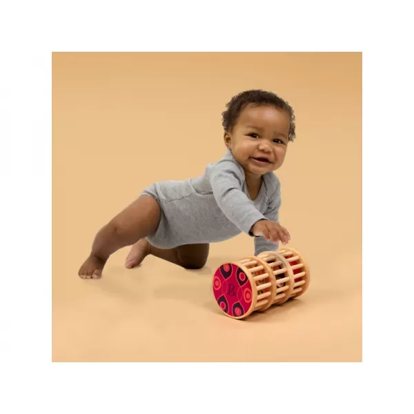 B.toys Válec s kuličkami dřevěný Rain Rush