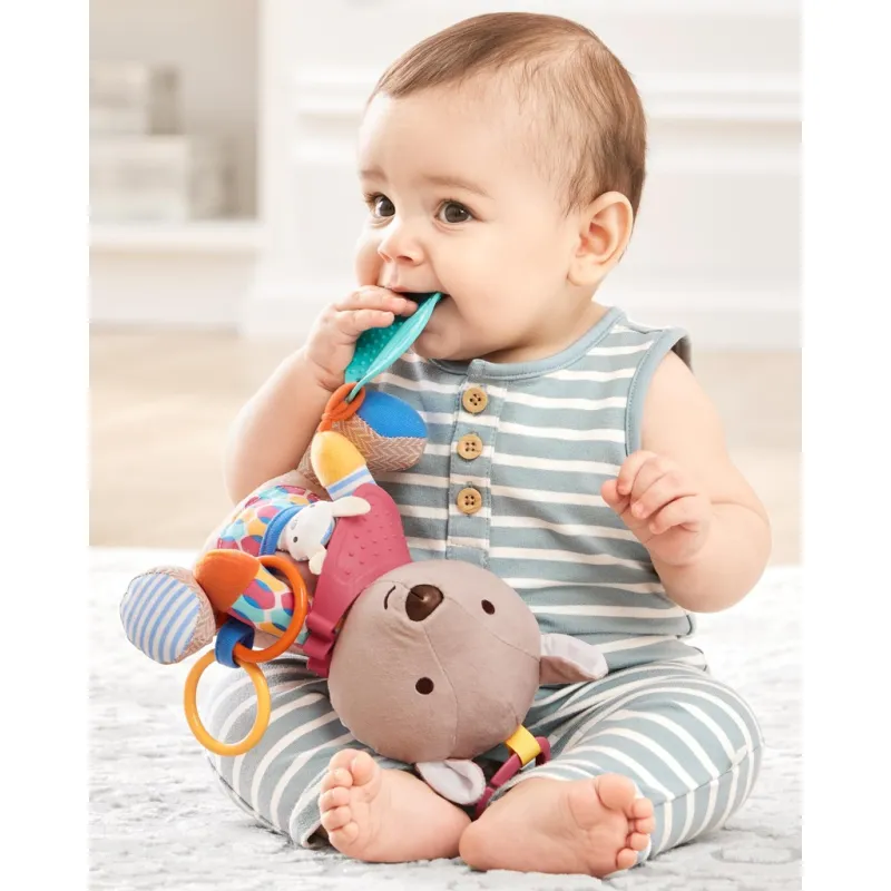 Skip Hop Hračka na C kroužku aktivní Bandana Buddies Opička 0 m+