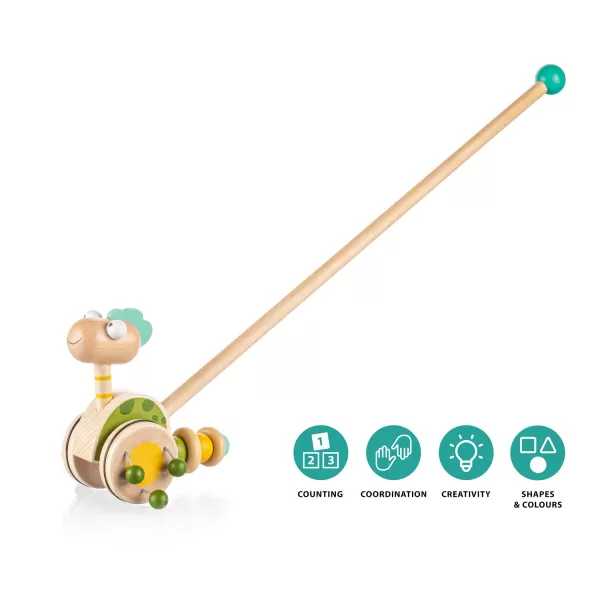 Zopa Dřevěný jezdík Dinosaurus