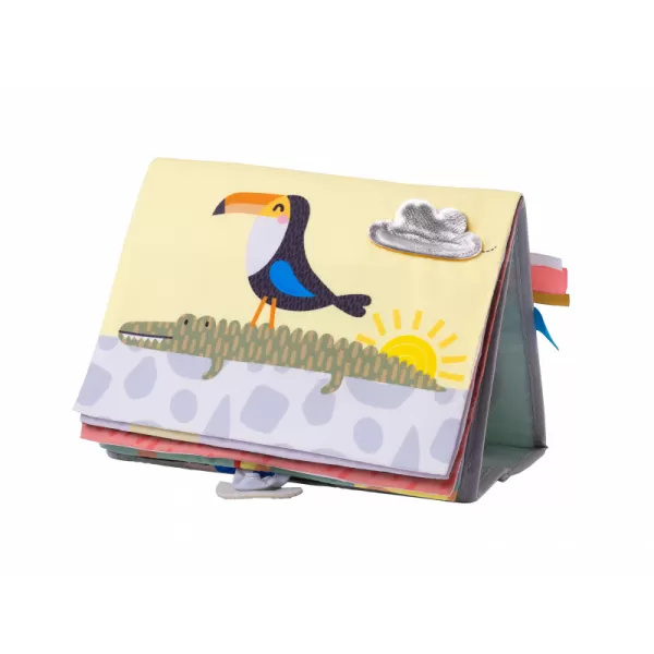 Taf Toys Knížka pro hru na bříšku Savana