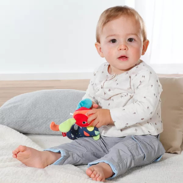 Baby Fehn Plyšová hračka pejsek, Color friends