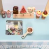 Zopa Dřevěné zmrzlinářství set