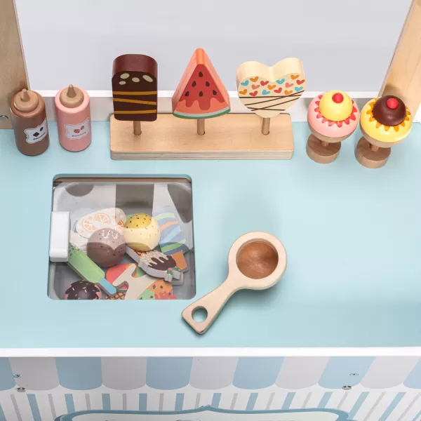 Zopa Dřevěné zmrzlinářství set