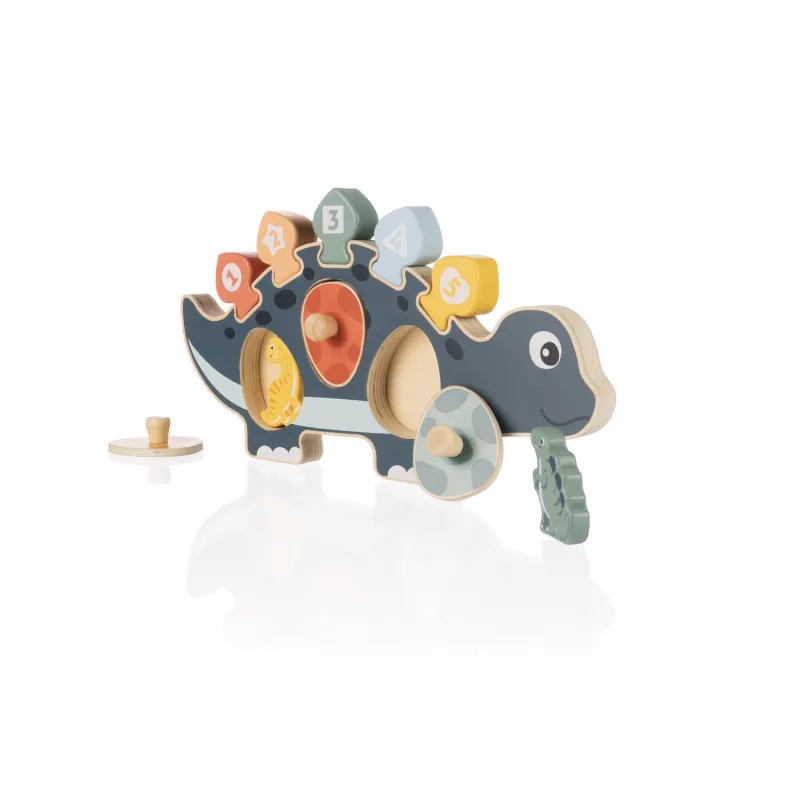 Zopa Dřevěná puzzle dinoasurus, Wood