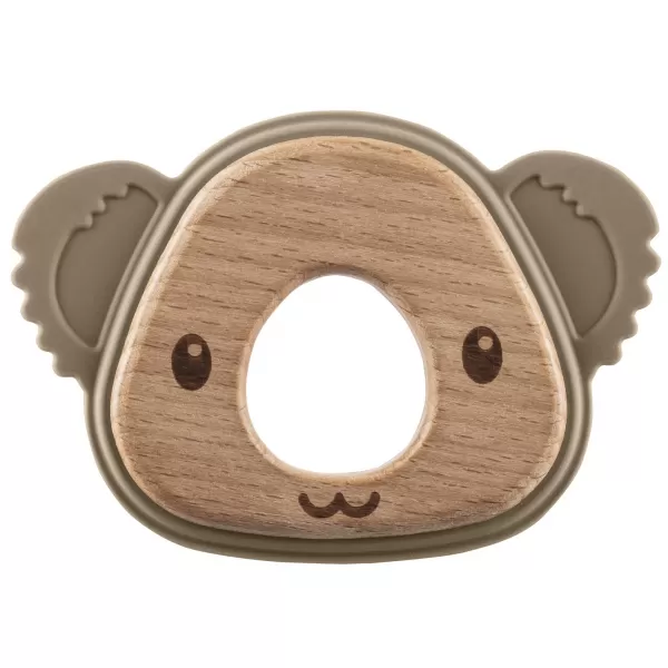 Zopa Silikonové dřevěné kousátko Koala