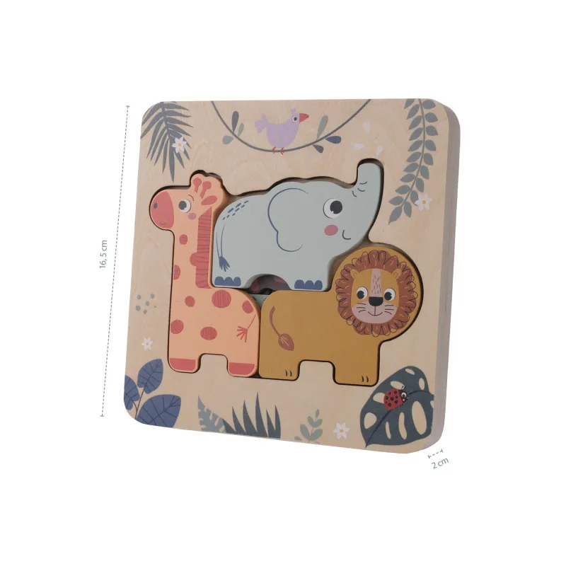 Zopa Dřevěné puzzle hlavolam, Wood