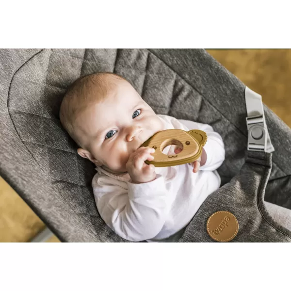 Zopa Silikonové dřevěné kousátko Koala