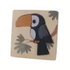 Zopa Dřevěné puzzle malé, Toucan