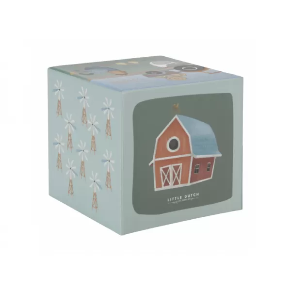 Little Dutch Kostky komín 10 ks Farma