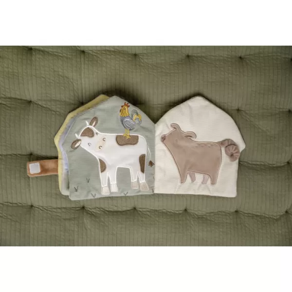 Little Dutch Textilní knížka s aktivitami Farma