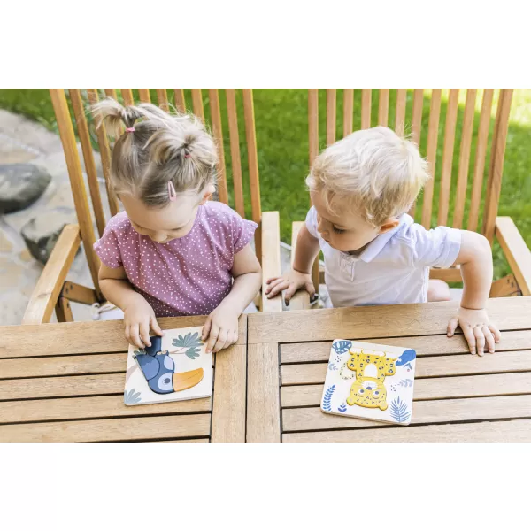 Zopa Dřevěné puzzle malé, Fox