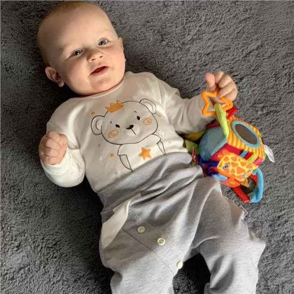 Baby Mix Interaktivní hračka kostka ZOO